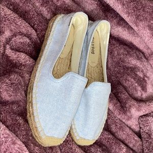 Light blue soludos espadrilles